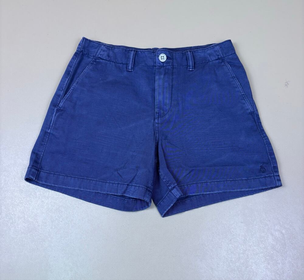 Polo Ralph Lauren Girls Size 14 Chino Shorts Nantucket Navy Blue NWT